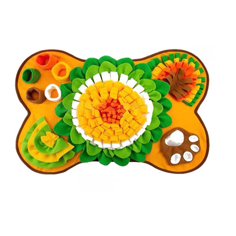 Mata węchowa dla psa - slow food, edukacyjna, kolorowa