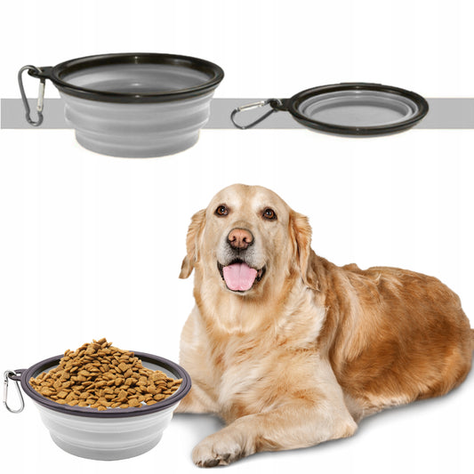 Miseczka turystyczna 0,35l składana - biała